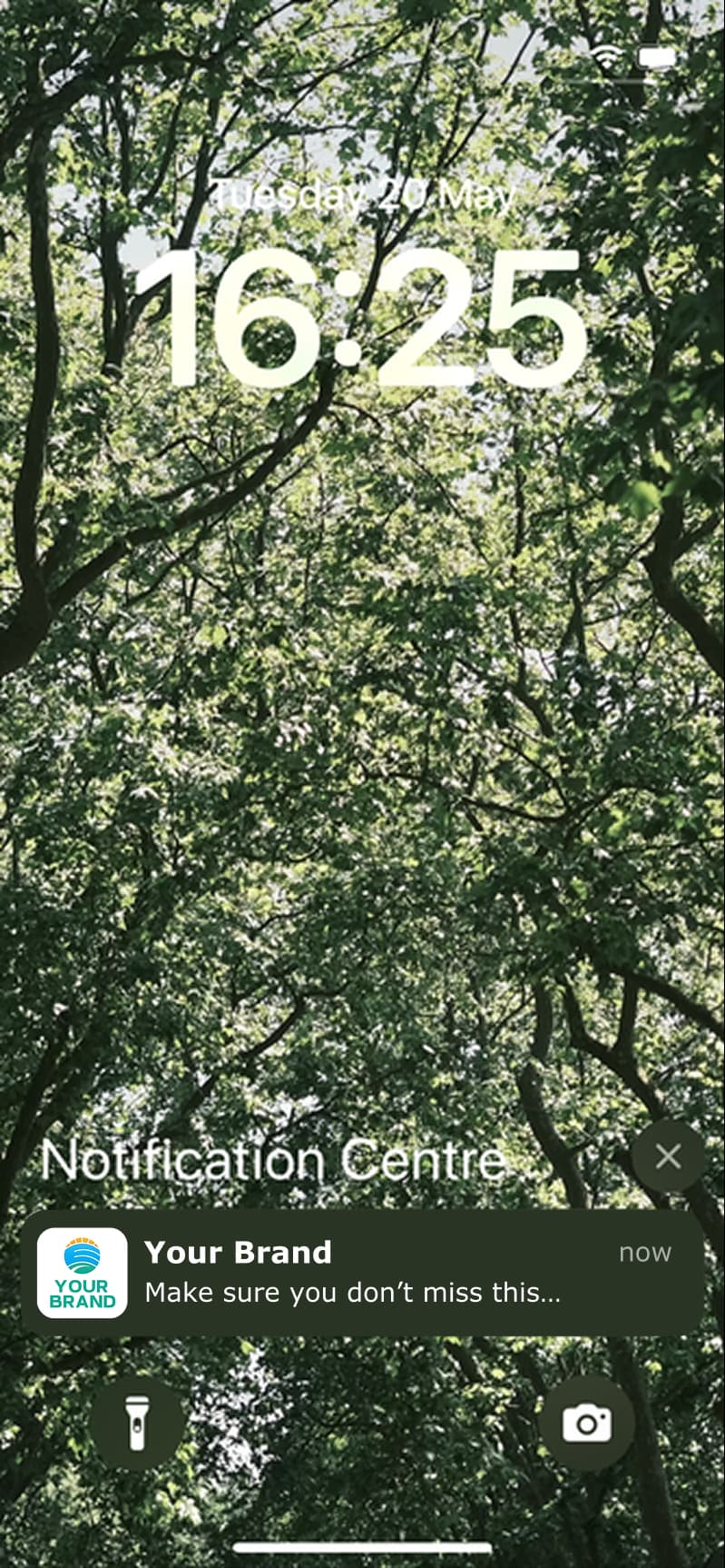 Targeted push notifications